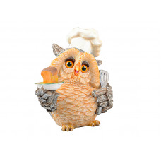 Сувенір Сова Повар 10 см 39-444