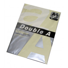 Папір офісний Double A А4 80 г/м2 25 аркушів жовтий 3053