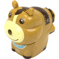 Точилка механическая Deli Бычок 0727