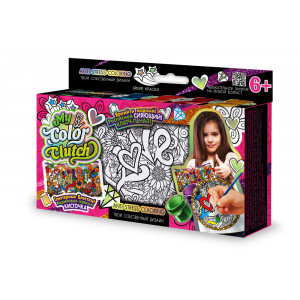 Набір для творчості Danko Toys Клатч-розмальовка