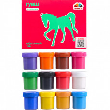 Набор гуашевых красок Гамма 12 цветов 200204