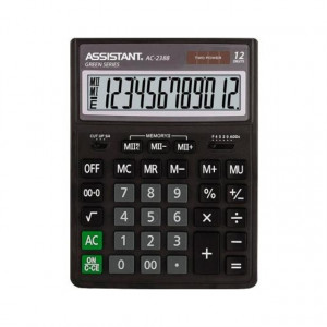 Калькулятор настольный Assistant 12р AC-2388