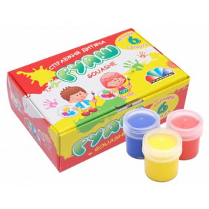 Набор гуашевых красок Гамма 12 цветов 321037