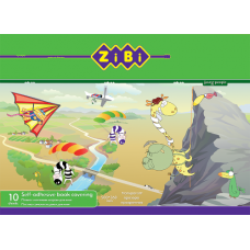 Плівка клейка для книг Zibi 380х270 мм 50 мкм 10 шт ZB.4793