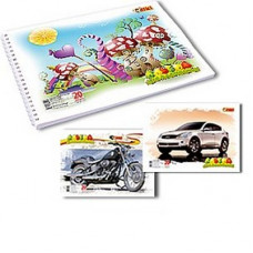 Альбом для малювання Tiki А4 120 г/м2 30 аркушів 50211-TK