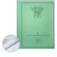 Зошит шкільний Тетрада Класичний А5 в косу лінію з додатковою 12 аркушів 462245