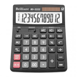 Калькулятор настільний Brilliant 12р BS-2222