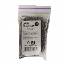 Скрепки 25 мм 100 шт