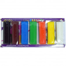 Пластилін ZiBi SMART Line 7 кольорів 140 г ZB 6222