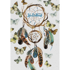 Блокнот-скетчбук Аркуш А5 без линівки 80 аркушів