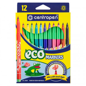 Набор фломастеров Centopen Eco 12 цветов 2560