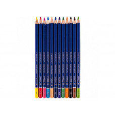 Олівці кольорові в металевому пеналі Marco 12 кольорів 8010-12TN