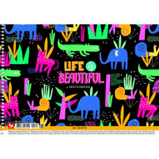 Альбом для малювання Школярик А4 120 г/м2 30 аркушів PB-SC-030-513