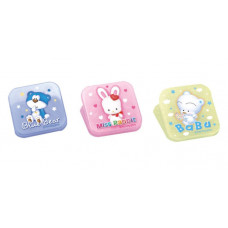 Набор прищепок Deli Квадратики 6 шт 9496E