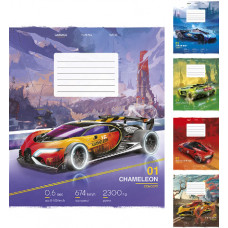 Зошит шкільний Школярик Star А5 у лінію 12 аркушів