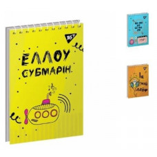 Блокнот Yes А6 у клітинку 80 аркушів