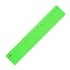 Лінійка пластикова Memoris-Precious 15 см MF2038-15