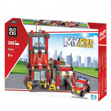 Конструктор Blocki Пожарная станция КВ8052