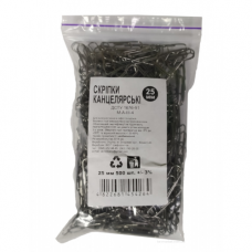 Скрепки 25 мм 500 шт