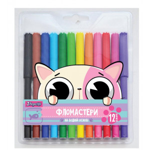 Набір фломастерів 1Вересня 12 кольорів
