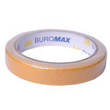 Скотч Buromax двусторонний на пенной основе 18 мм х 2 м BM.7513