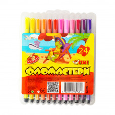 Набір фломастерів Tiki 24 кольори 52703-TK