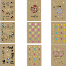 Блокнот Школярик А5 у клітинку 96 аркушів SC-096-6080К