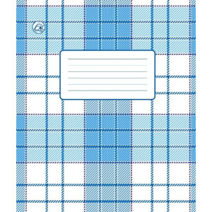 Зошит шкільний Тетрада Фоновий А5 у клітинку 18 аркушів