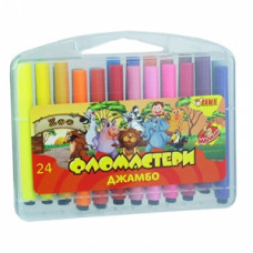 Набір фломастерів Tiki Jumbo 24 кольори 52711-TK