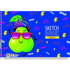 Альбом для малювання Школярик А4 100 г/м2 30 аркушів PB-SC-030-411