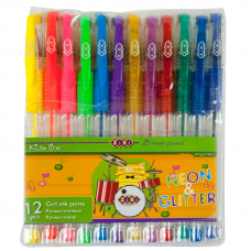 Набор гелевых ручек Zibi 12 цветов ZB.2204