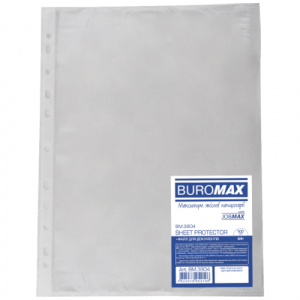 Файли Buromax А4 30 мк 100 шт ВМ.3804
