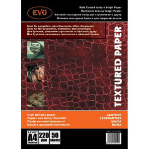 Фотопапір Evo матовий двосторонній А4 220 г/м2 50 аркушів MPD-LT-220