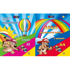 Папір кольоровий Тетрада 8 листів ТЕ437