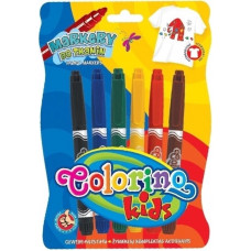 Набор маркеров для текстиля Colorino 6 цветов 15653PTR