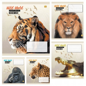 Зошит шкільний Тетрада А5 у лінію 18 аркушів