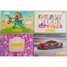 Альбом для рисования Tiki А4 110 г/м2 20 листов 50203-TK