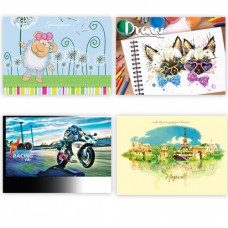 Альбом для малювання Tiki А4 120 г/м2 20 аркушів 50210