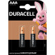 Батарейки щелочные Duracell 9 В ААА 2 шт
