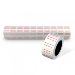 Цінник для машинок Deli 21,5х12 мм прямокутний 3210