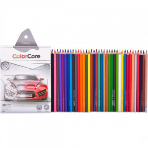 Олівці кольорові Marco 36 кольорів 3100-36CB