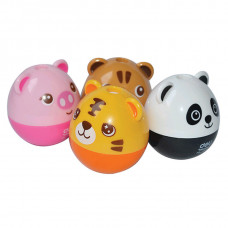 Точилка с контейнером Deli Зверята 0522