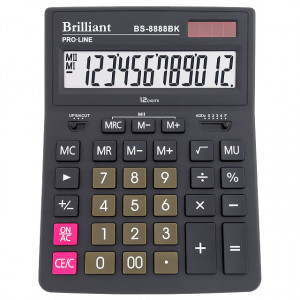 Калькулятор настільний Brilliant 12р BS-8888
