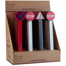 Лінійка дерев'яна 16 см 41546-UN