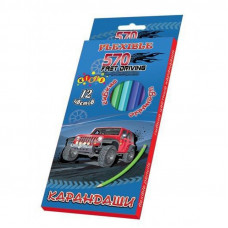 Олівці кольорові Kidis 12 кольорів