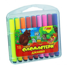 Набір фломастерів Tiki Jumbo 52710-TK