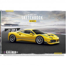 Альбом для малювання Школярик А4 100 г/м2 30 аркушів PB-SC-030-416