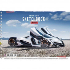 Альбом для малювання Школярик А4 100 г/м2 30 аркушів PB-SC-030-416