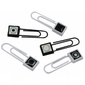 Скрепки Axent Black and White 32 мм 5 шт 4110
