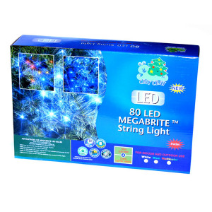 Гирлянда электрическая на 80 ламп Світ Свят 3,95 м LW080SC